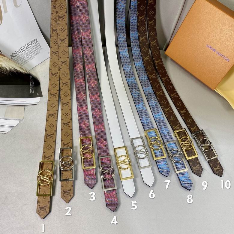 LV Belt 25mmX95-110CM 7D (128)