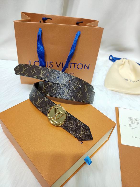 LV Belt 25mmX95-110CM 7D (144)