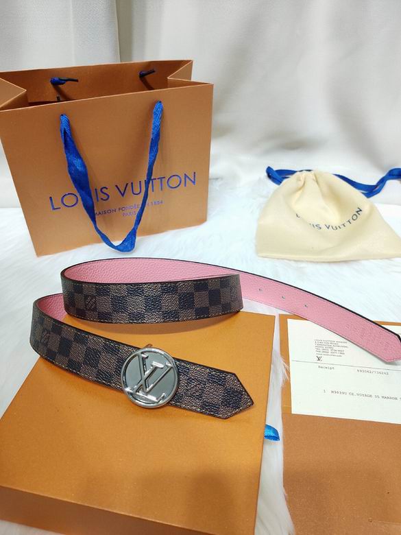 LV Belt 25mmX95-110CM 7D (147)