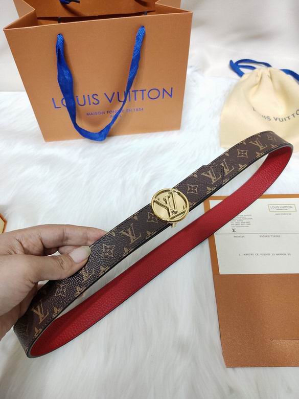 LV Belt 25mmX95-110CM 7D (152)