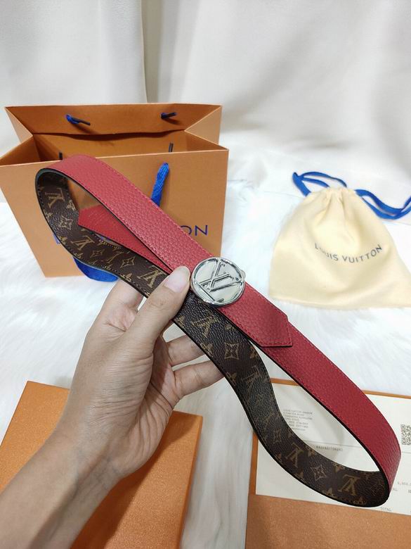 LV Belt 25mmX95-110CM 7D (154)