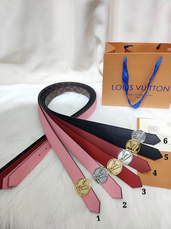 LV Belt 25mmX95-110CM 7D (157)