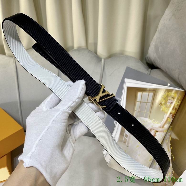 LV Belt 25mmX95-110CM 7D (2)