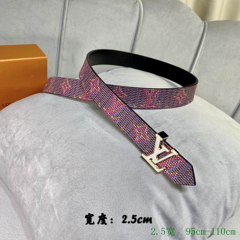 LV Belt 25mmX95-110CM 7D (25)
