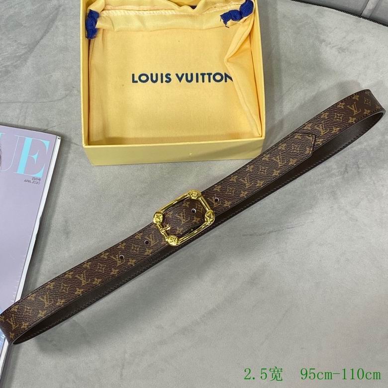 LV Belt 25mmX95-110CM 7D (58)