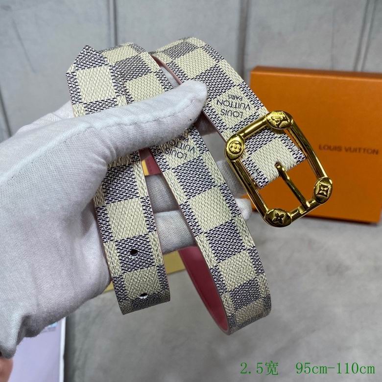 LV Belt 25mmX95-110CM 7D (63)