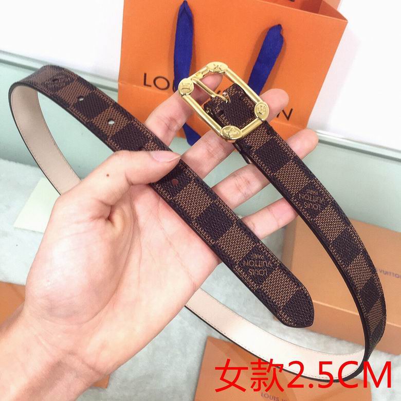 LV Belt 25mmX95-110CM 7D (75)