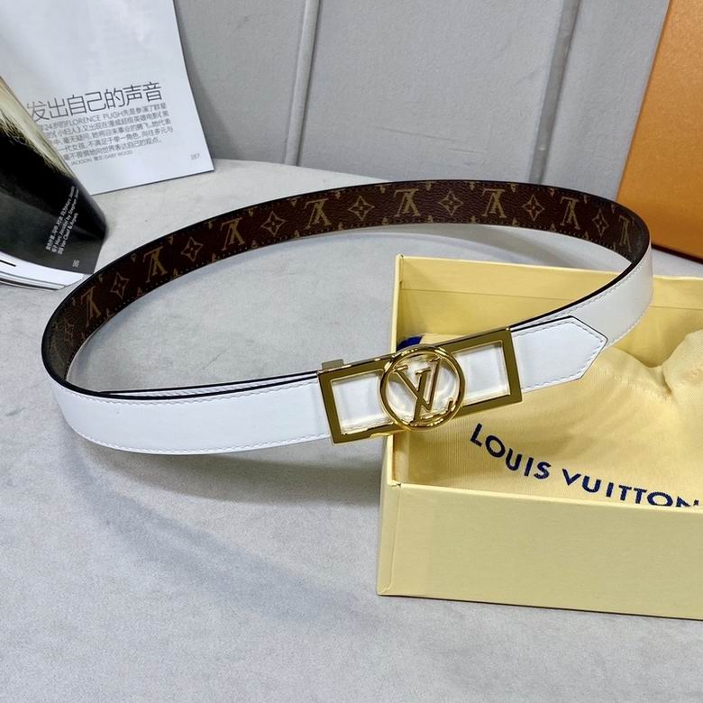 LV Belt 25mmX95-110CM 7D (87)