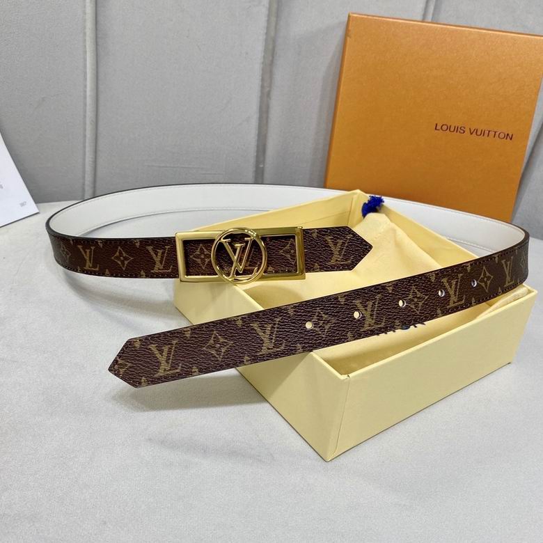 LV Belt 25mmX95-110CM 7D (90)
