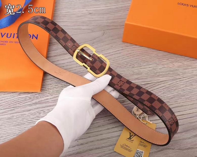 LV Belt 25mmX95-110CM 7D (93)