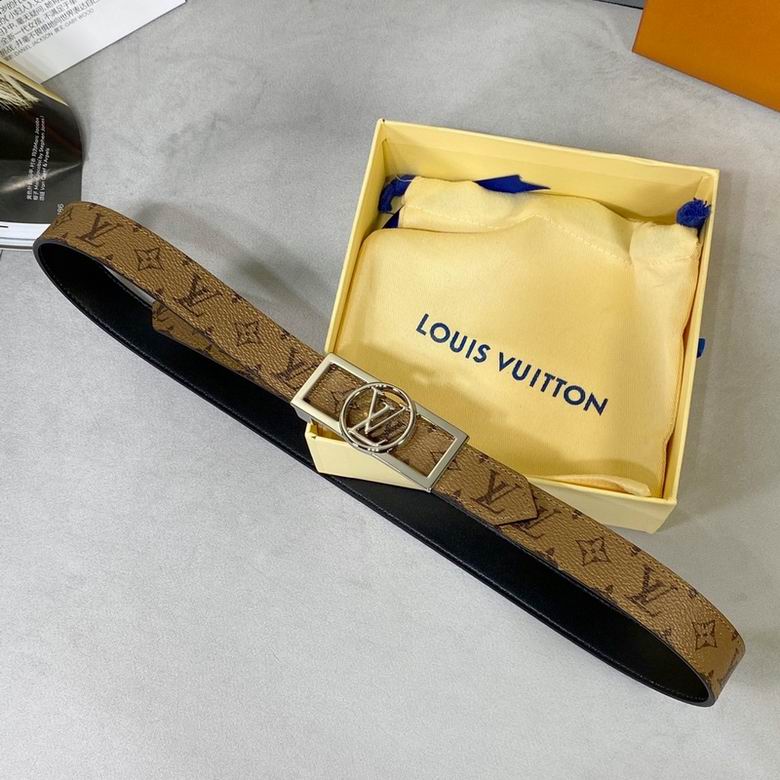 LV Belt 25mmX95-110CM 7D (93)