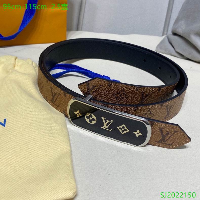 LV Belt 25mmX95-115cm 7D (25)