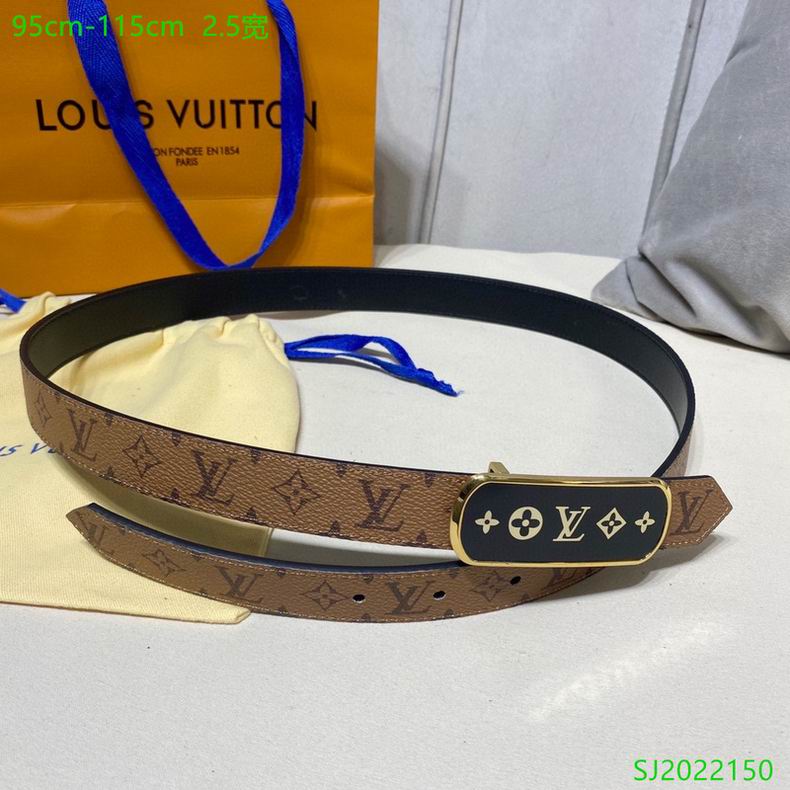 LV Belt 25mmX95-115cm 7D (28)