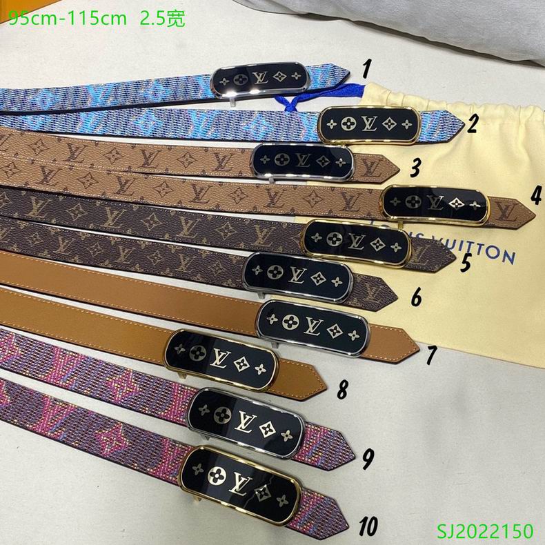 LV Belt 25mmX95-115cm 7D (29)