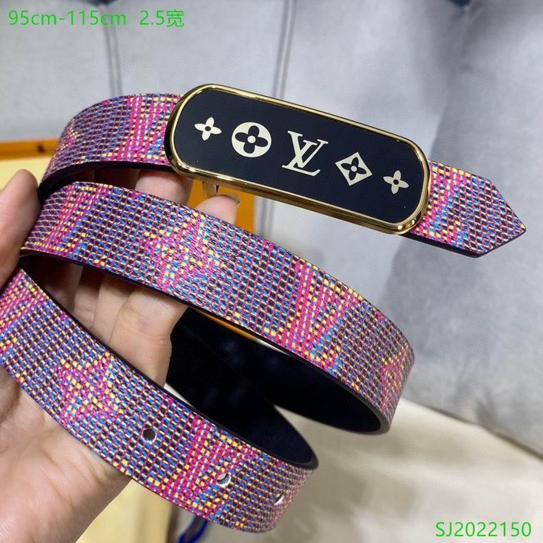 LV Belt 25mmX95-115cm 7D (8)