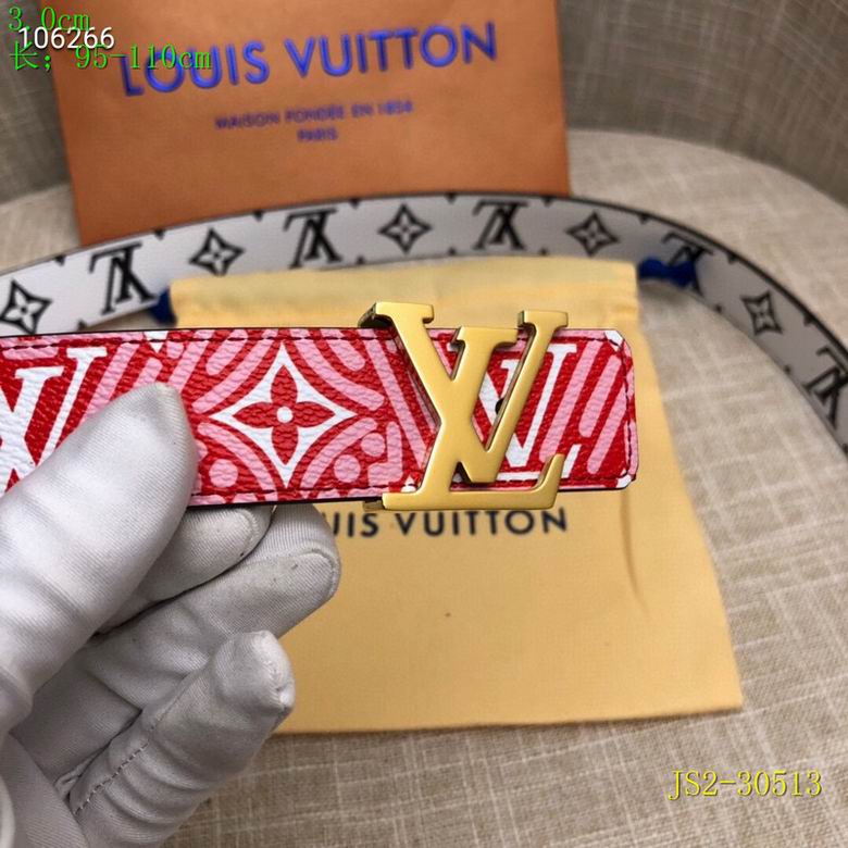LV Belt 30mmX95-110cm  8L (744)