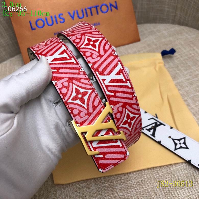 LV Belt 30mmX95-110cm  8L (745)
