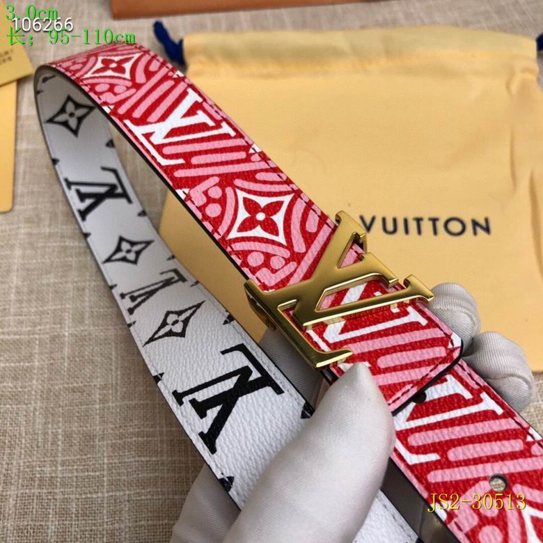 LV Belt 30mmX95-110cm  8L (746)