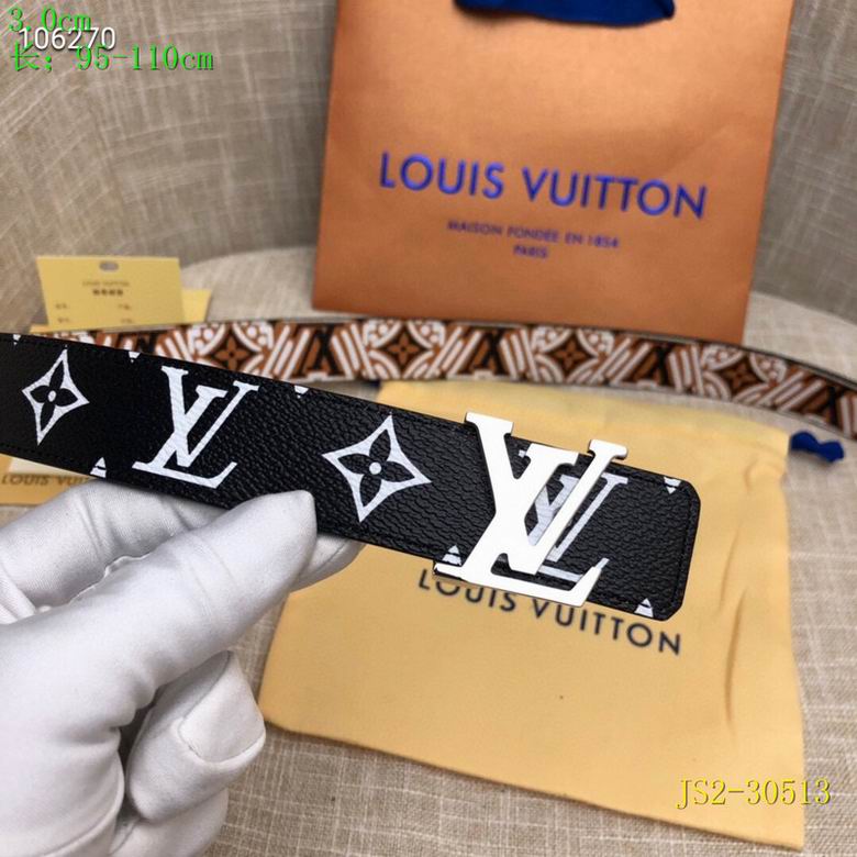 LV Belt 30mmX95-110cm  8L (748)