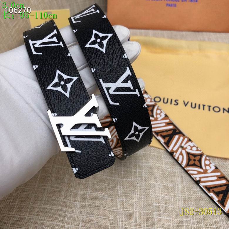 LV Belt 30mmX95-110cm  8L (749)