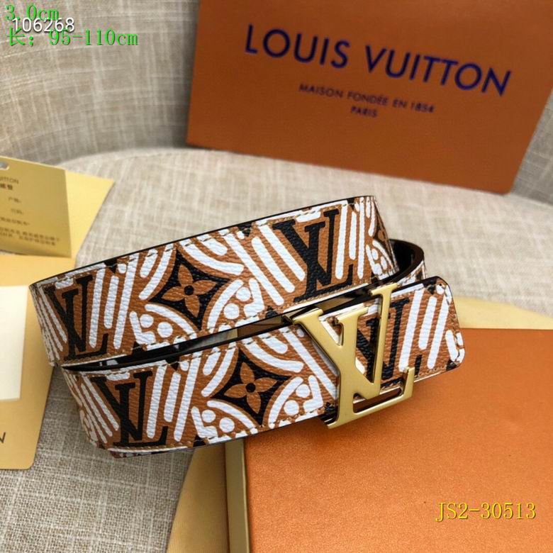 LV Belt 30mmX95-110cm  8L (751)