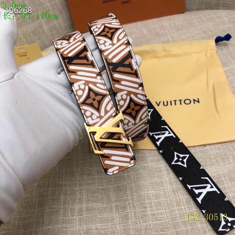 LV Belt 30mmX95-110cm  8L (753)