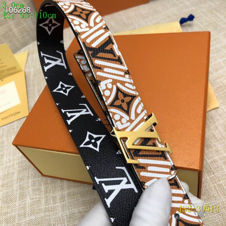 LV Belt 30mmX95-110cm  8L (754)