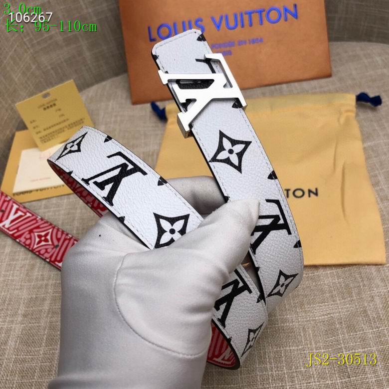 LV Belt 30mmX95-110cm  8L (756)