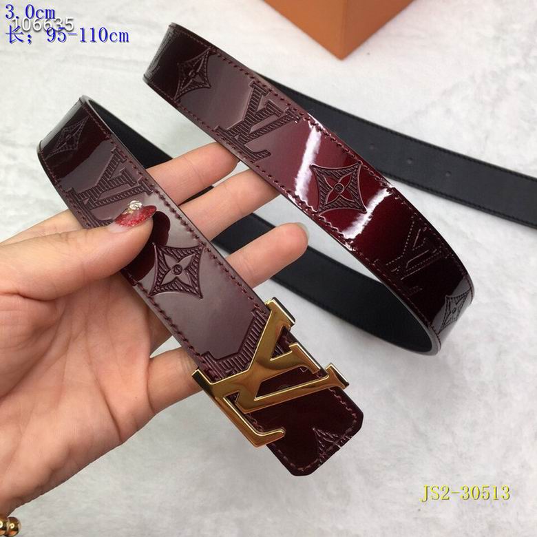LV Belt 30mmX95-110cm 8L (652)