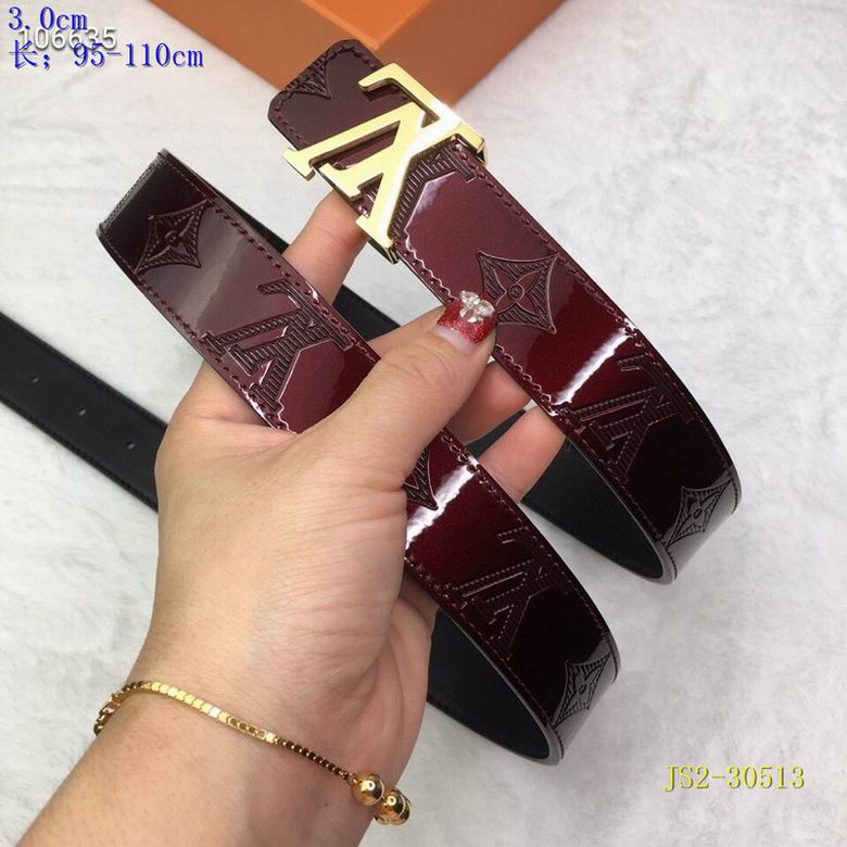 LV Belt 30mmX95-110cm 8L (653)