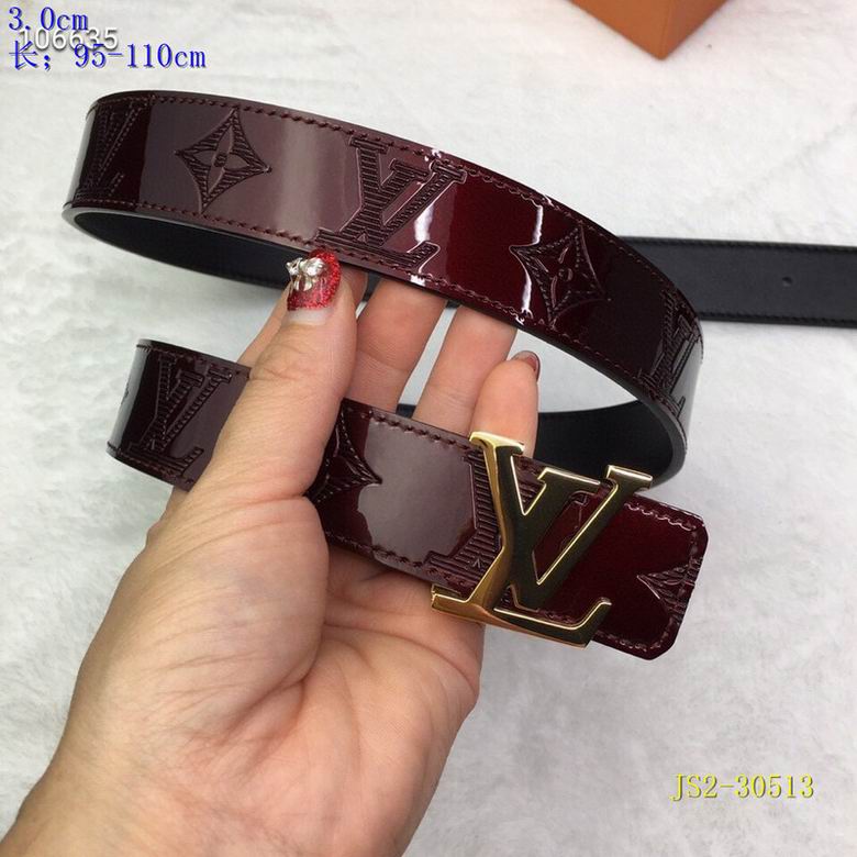 LV Belt 30mmX95-110cm 8L (654)