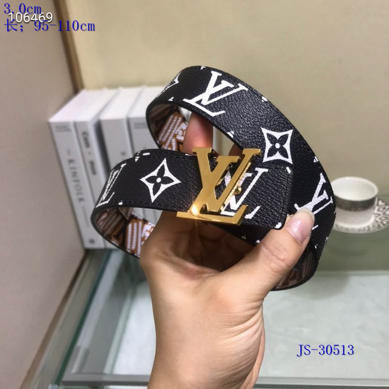 LV Belt 30mmX95-110cm 8L (662)