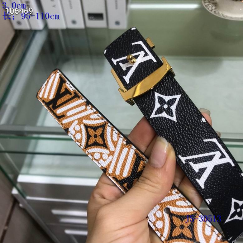 LV Belt 30mmX95-110cm 8L (665)
