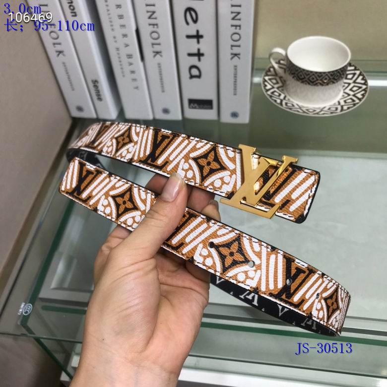 LV Belt 30mmX95-110cm 8L (668)