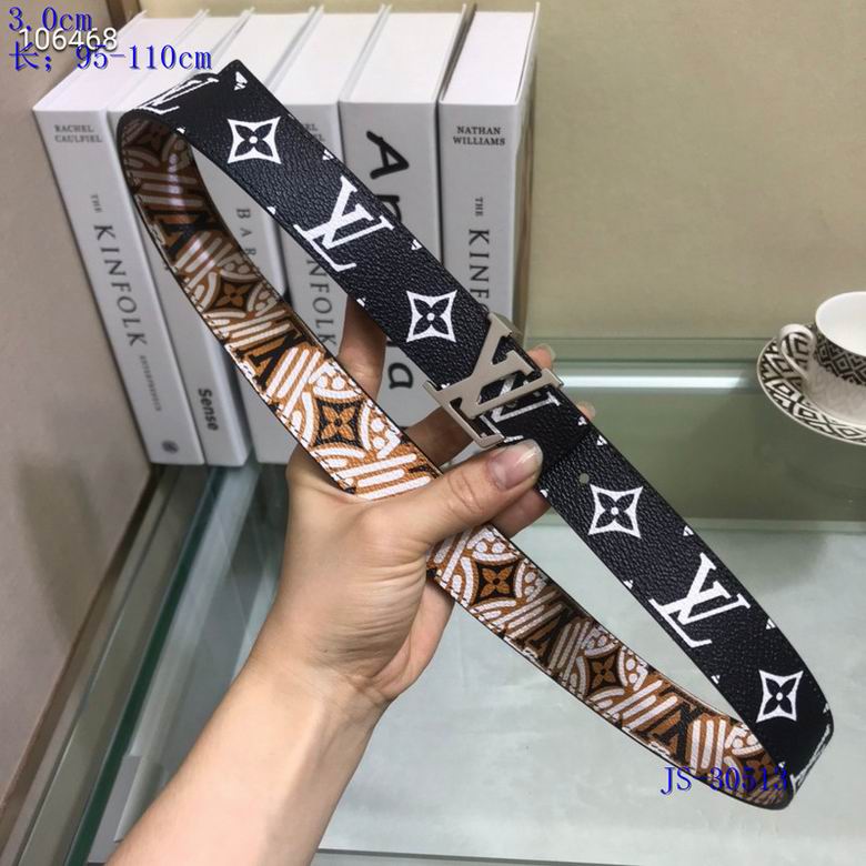 LV Belt 30mmX95-110cm 8L (669)