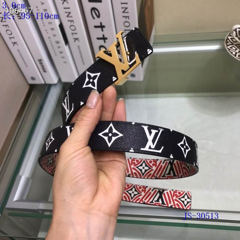 LV Belt 30mmX95-110cm 8L (676)