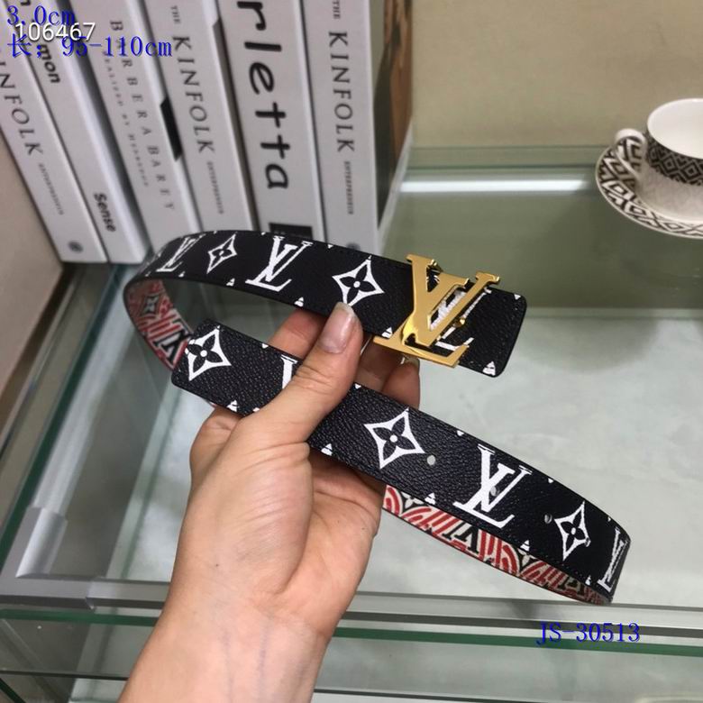 LV Belt 30mmX95-110cm 8L (677)
