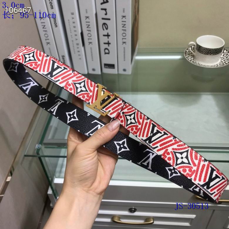LV Belt 30mmX95-110cm 8L (678)