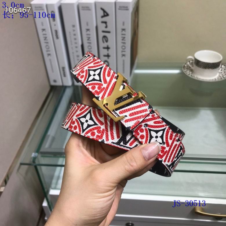 LV Belt 30mmX95-110cm 8L (679)