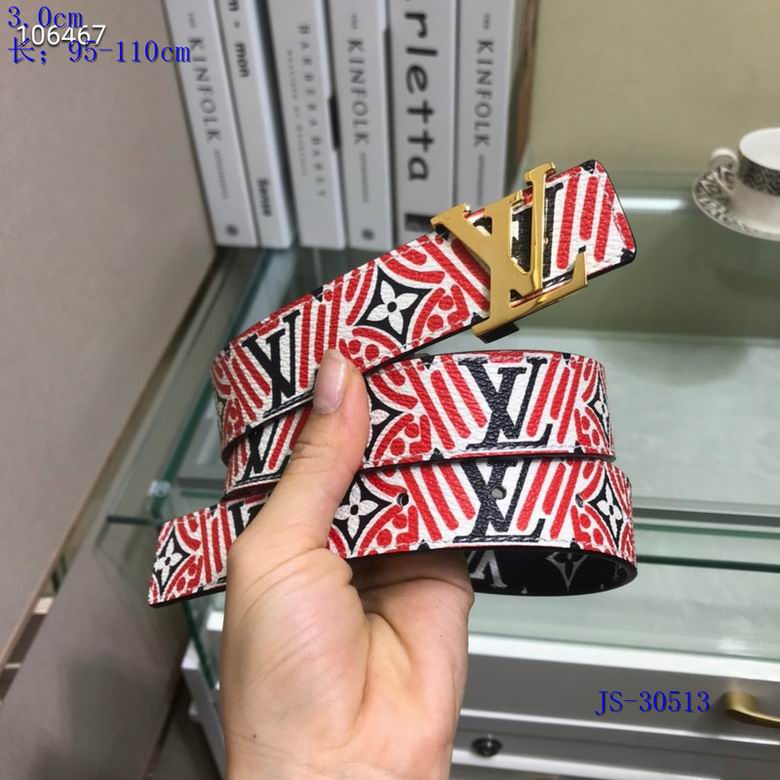 LV Belt 30mmX95-110cm 8L (680)