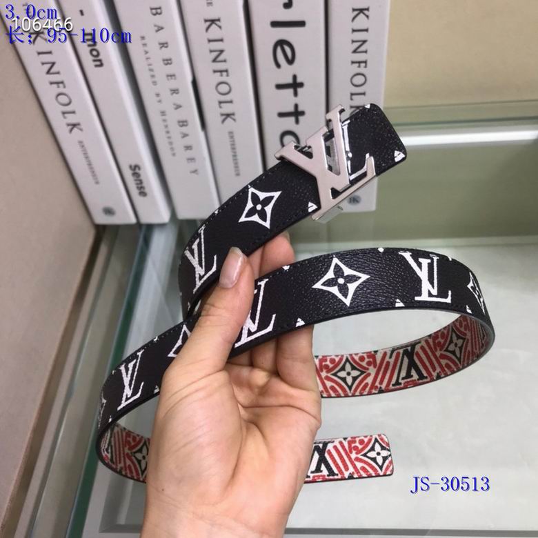 LV Belt 30mmX95-110cm 8L (682)