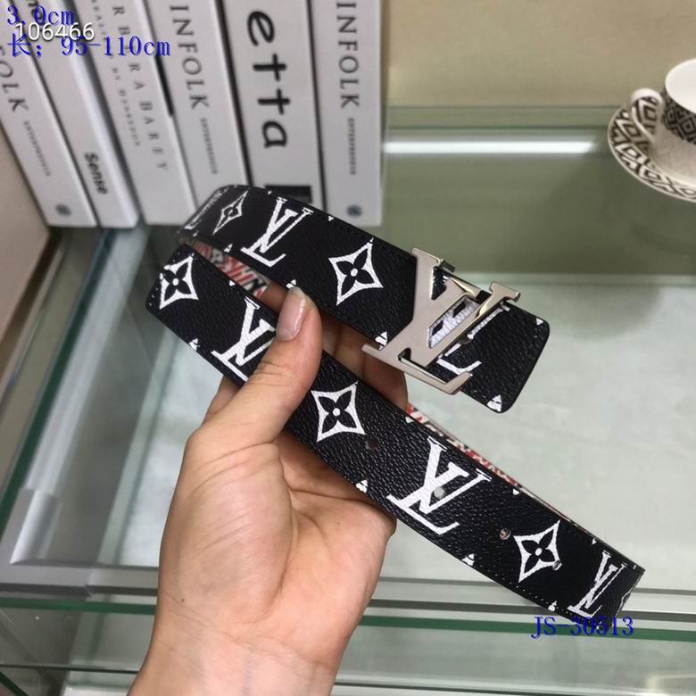LV Belt 30mmX95-110cm 8L (683)