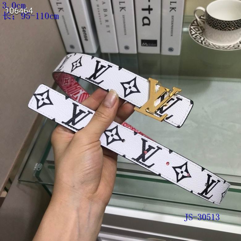 LV Belt 30mmX95-110cm 8L (688)