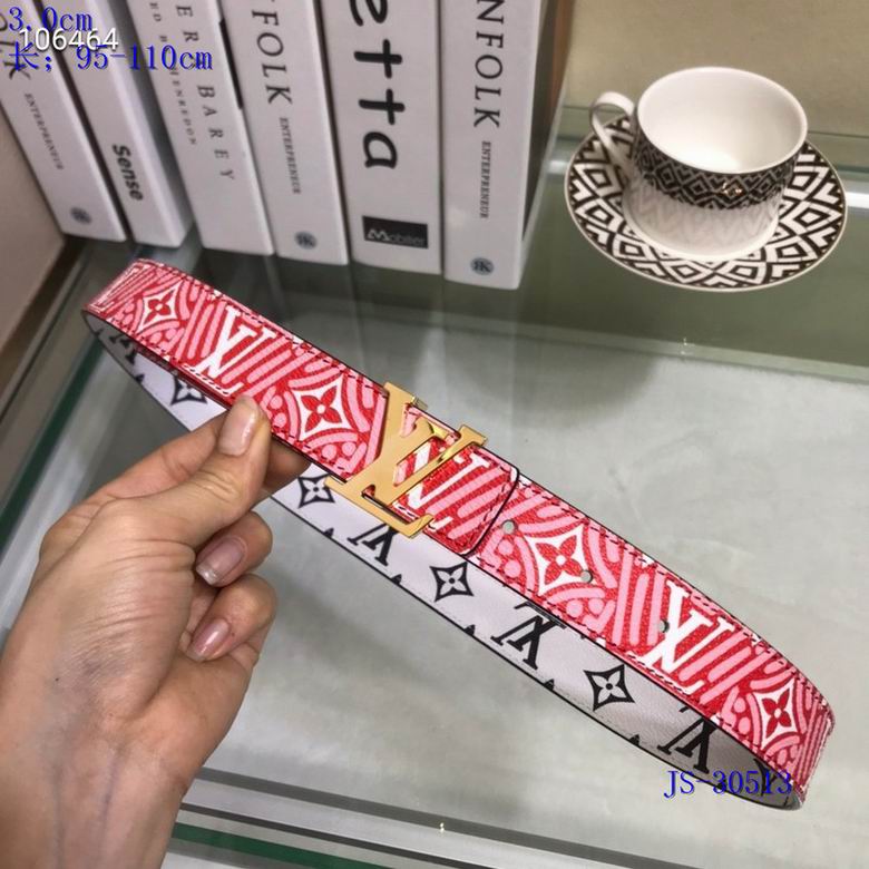 LV Belt 30mmX95-110cm 8L (691)