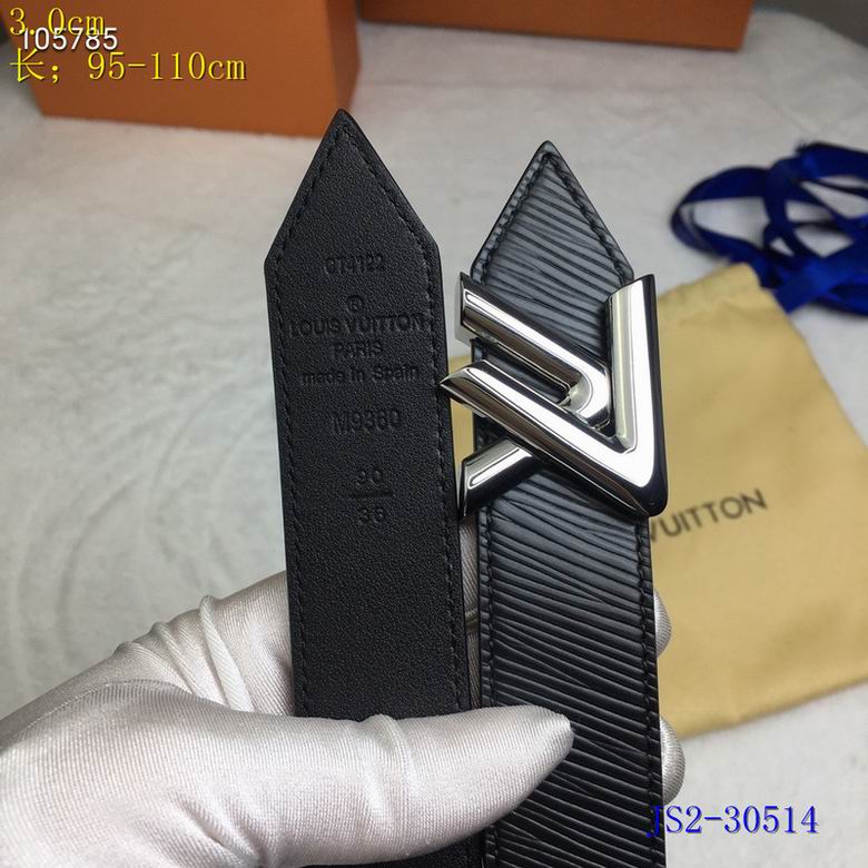 LV Belt 30mmX95-110cm 8L (737)