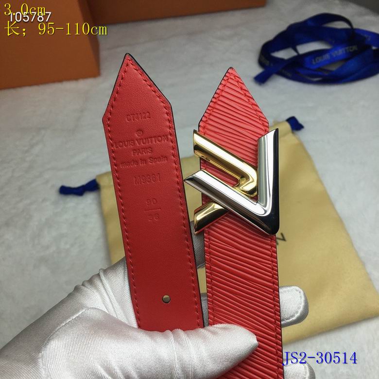 LV Belt 30mmX95-110cm 8L (740)