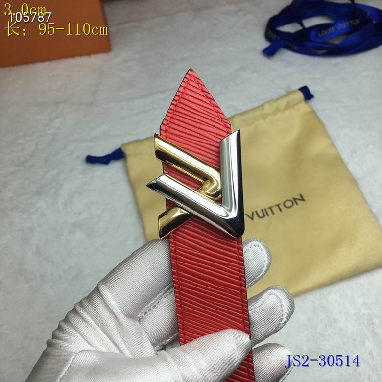 LV Belt 30mmX95-110cm 8L (741)