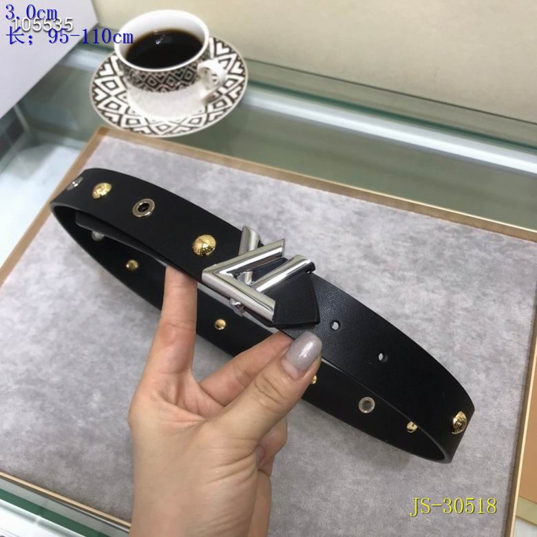 LV Belt 30mmX95-110cm 8L (776)