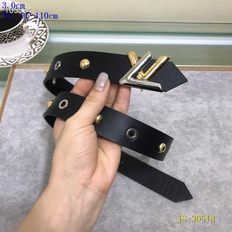 LV Belt 30mmX95-110cm 8L (779)