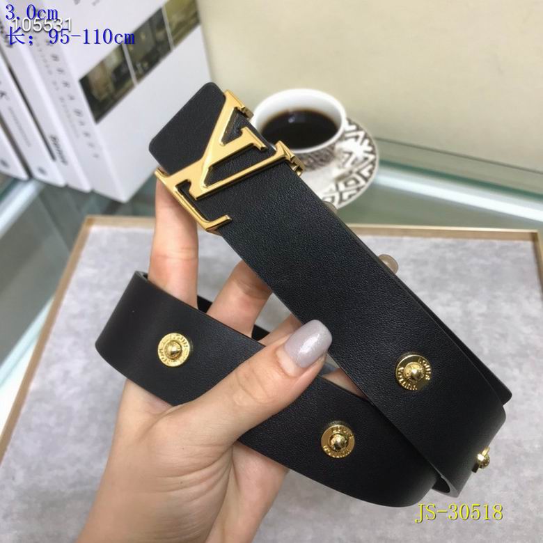 LV Belt 30mmX95-110cm 8L (780)